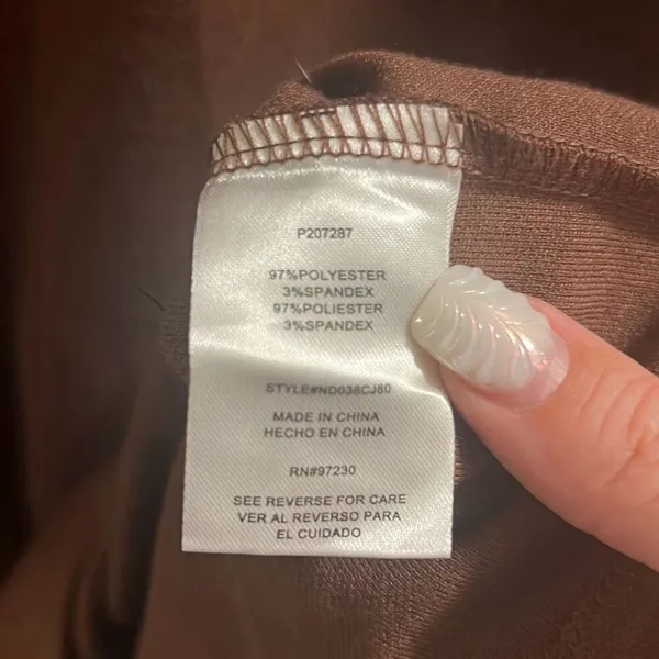 ✨Madden NYC Women's Short Sleeve V-Neck Polo Sz Large Dress✨ - Image 8