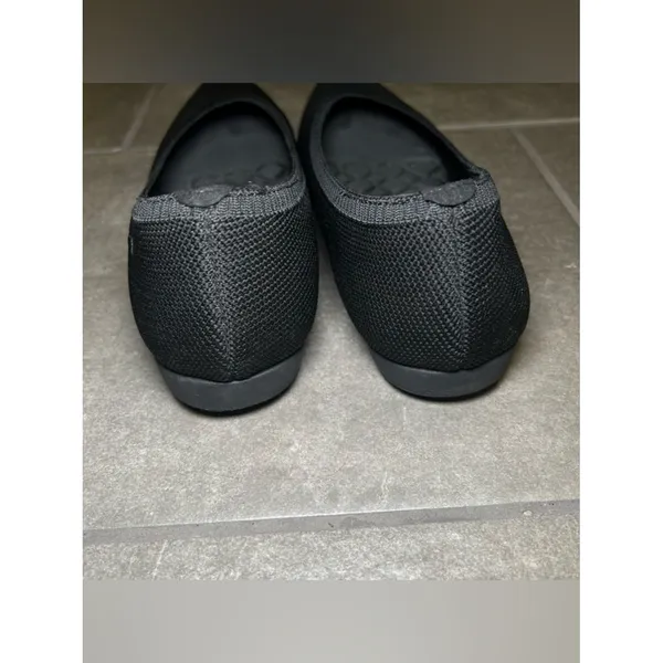 Vivaia Aria Walker Black Pointed Toe Knit Ballet Flats Women’s Shoe Size 11 - Image 8