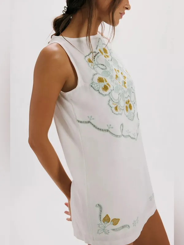 Free People Electric Garden Mini Dress, Size X-Small, $198 - Image 3