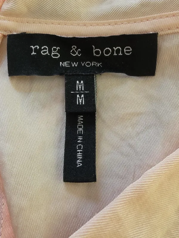 Rag & Bone Posta Cami in Bright Peach Medium - Image 9