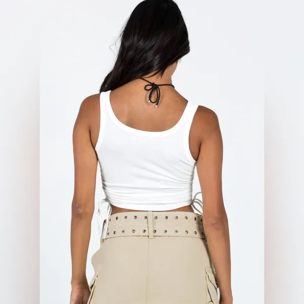 Princess Polly Madelyn Top in White Size 4 - Image 6