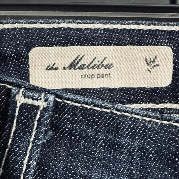 AG Adriano Goldschmied The Malibu Crop Pant Dark Wash Women's Size 30‎ Jeans - Image 3