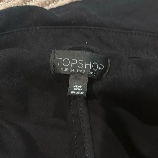 Topshop Black Jacket - Image 4