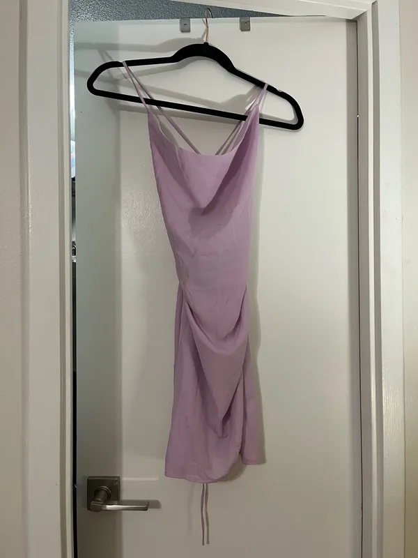 Lucy in the Sky Purple Mini Dress - Image 5