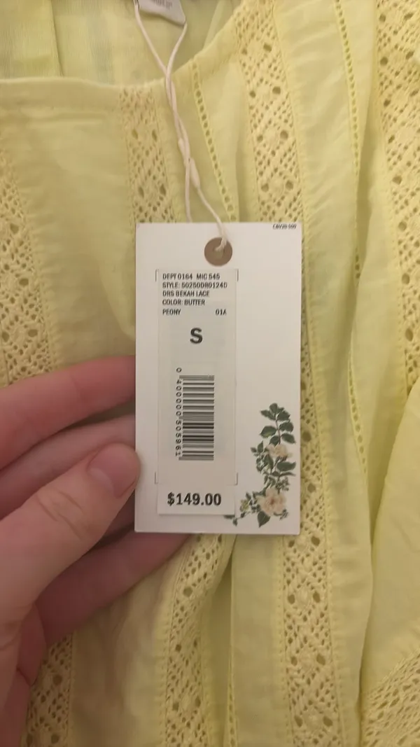 Yellow dress from Chelsea and Violet - Image 3
