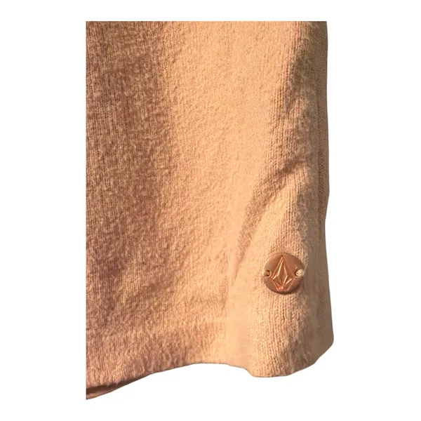 Volcom Live In Lounge Fleece Peach Sweat Shorts, Medium‎ (8) - Image 4