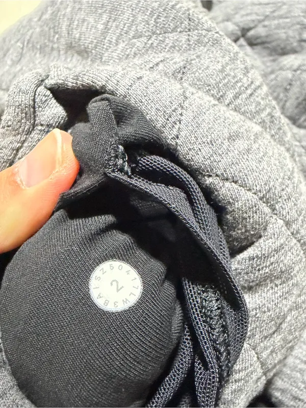 Lululemon forever warm Quarter-Zip Quilted Pullover Gray 2 - Image 5