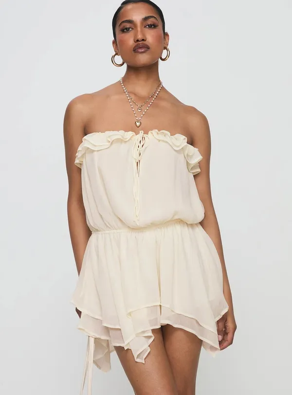 Soul survivor playsuit cream - Image 3