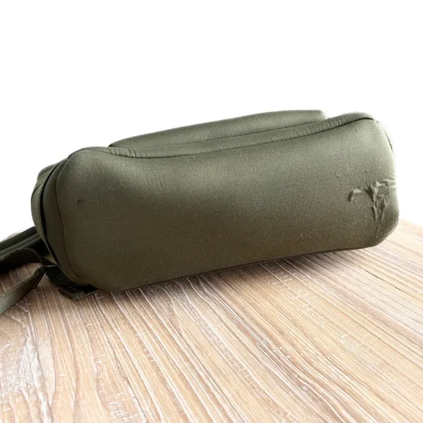 Dagne Dover Dakota Neoprene Backpack Medium Dark Moss Green Laptop Bag - Image 3