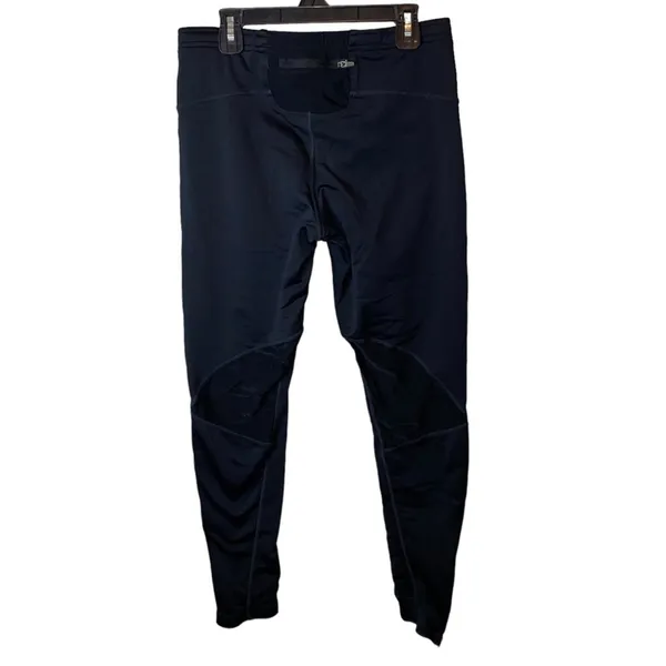 Saucony Women's Black Running Leggings Medium Athletic Workout Pants Reflective‎ - Image 3