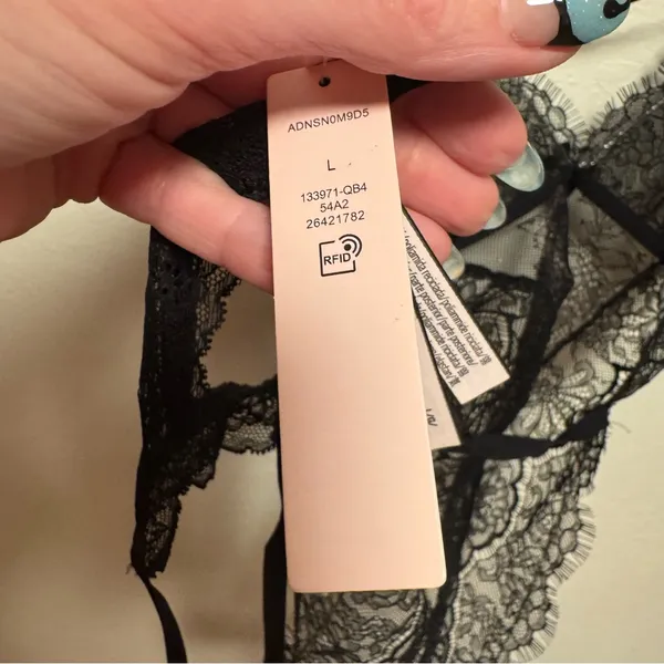 NWT: Victoria's Secret Black Lace Lingerie - Image 10