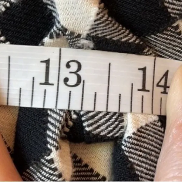 Zara Gingham Plaid Block Dress - Image 8