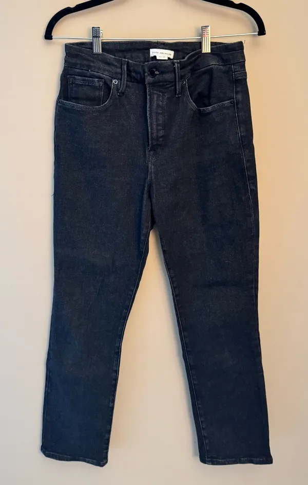 Good American Good Legs Straight Jean - Image 2