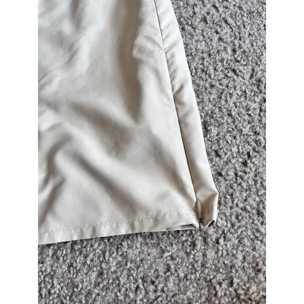 Patagonia Duway Skirt Skort Golf Pocket Zip Sides Beige Size 6 Pickleball Gym - Image 4