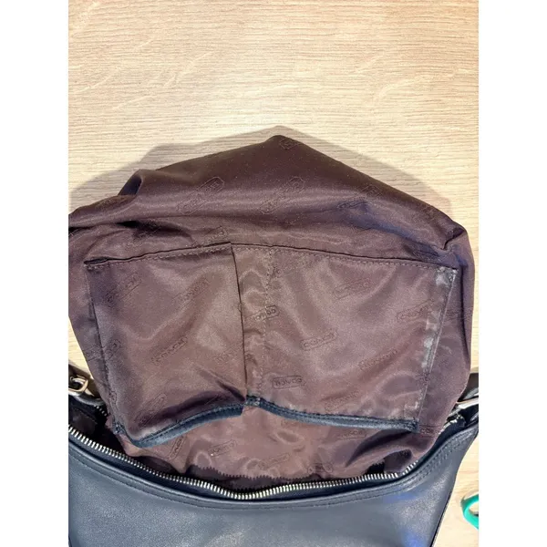 Coach Black‎ Leather Legacy Hobo Shoulder Bag Handbag 9823 Shoulder Bag - Image 11