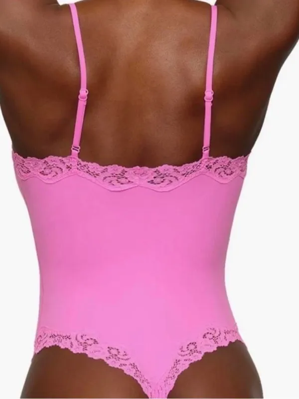 SKIMS Fits Everybody Lace Cami Bodysuit - Image 2