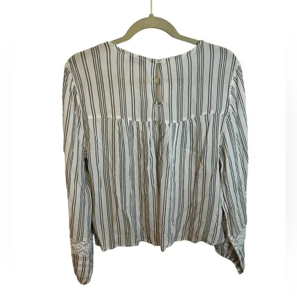 Hollister Striped Summer Blouse - Image 2