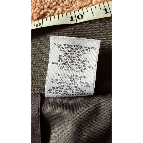 Mondetta Women’s Gray Lined Pants Elastic Waist Comfort Fit Size 6 - Image 5