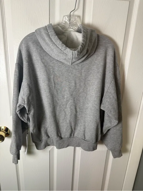 Alo Yoga Accolade Hoodie in Athletic Heather Grey XS - Image 6