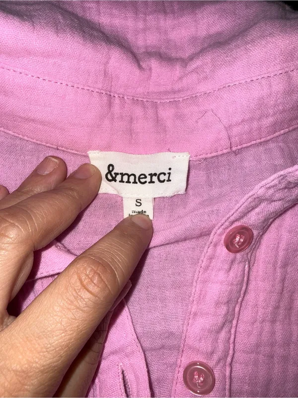 Merci Pink babydoll dress - Image 5