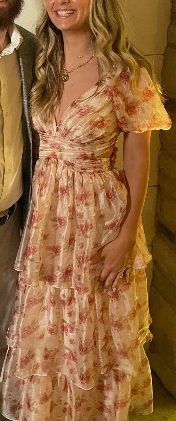 Floral Maxi Dress Lulus - Image 6