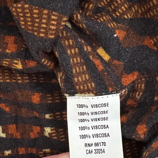 Conditions Apply Puff Long Sleeve V-Neck Blouse Women’s Size Small Anthropologie - Image 7