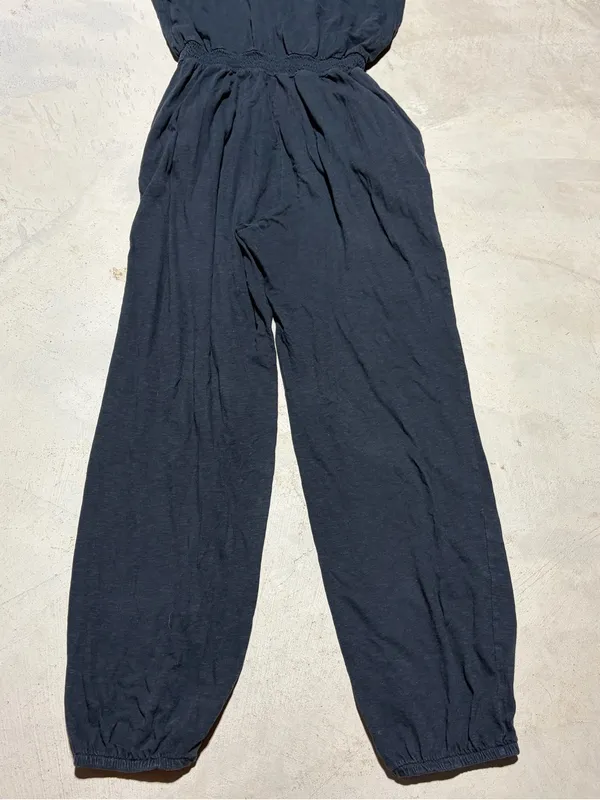 Aerie charcoal gray Sleeveless Jumpsuit with Elastic Waist medium - Image 9