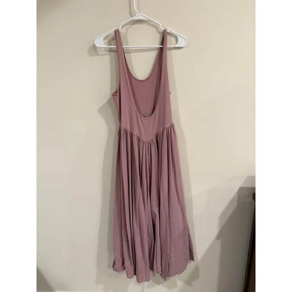 Free People Dylan Midi Dress XS Women's Casual Flared Boho Poplin Bohemian - Image 2