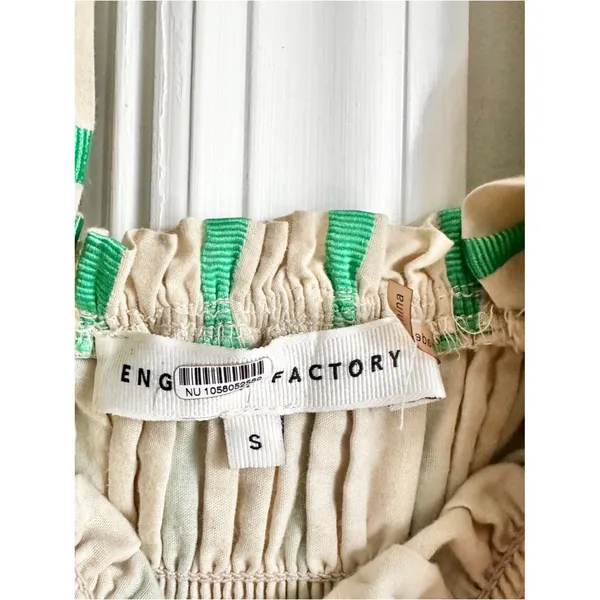 English Factory Stripe Smocked Mini Dress - Image 7