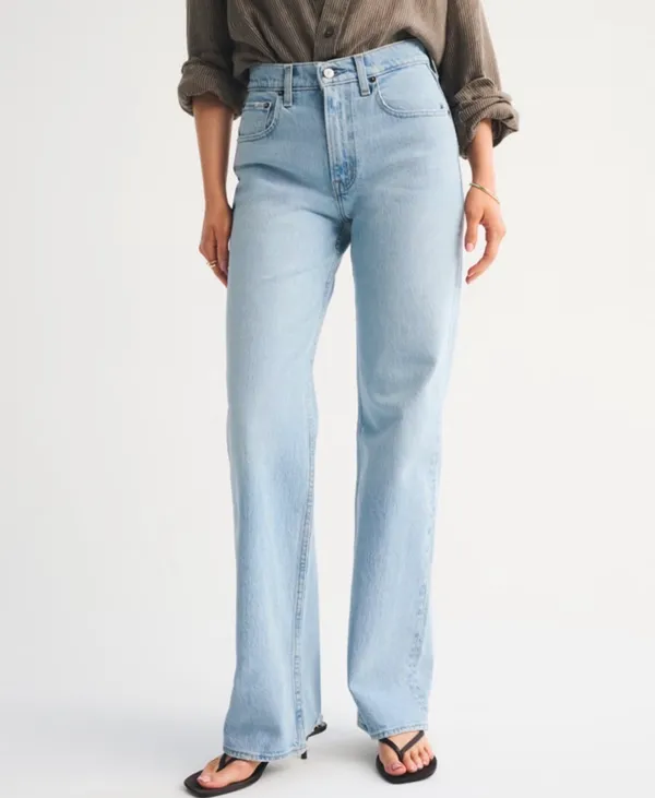 Abercrombie High-Rise 90s Relaxed Jeans - Image 2