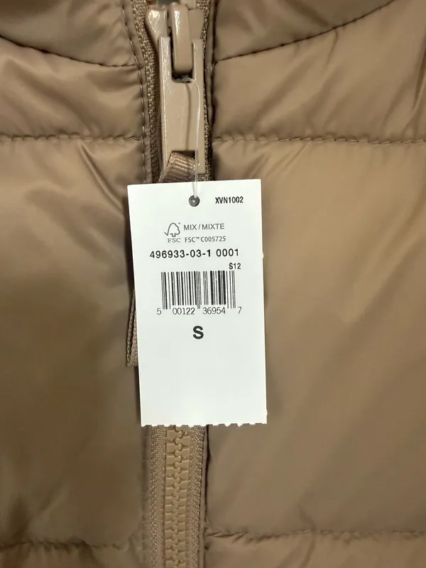 Gap Sleeveless Vest Zip-Up - Image 3