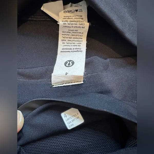 Lululemon Nulux Tight-Fit High-Rise Track Short 2.5" - Black - 4 - Image 8
