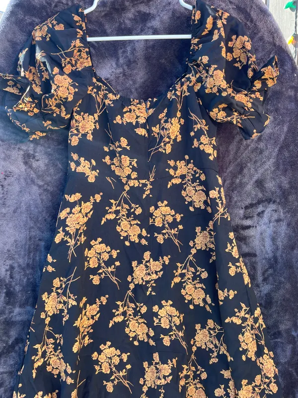 Flower Dress Multi Size M - Image 2