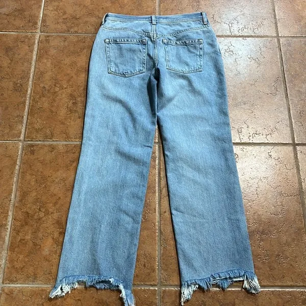 NWT We the Free‎ Maggie Ripped Crop Straight Leg Jeans size 24” - Image 7