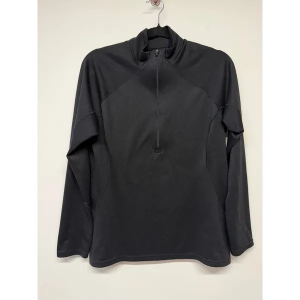 Patagonia Capilene 3 Midweight 1/4 Zip Pullover Base Layer Black Women's Large - Image 2