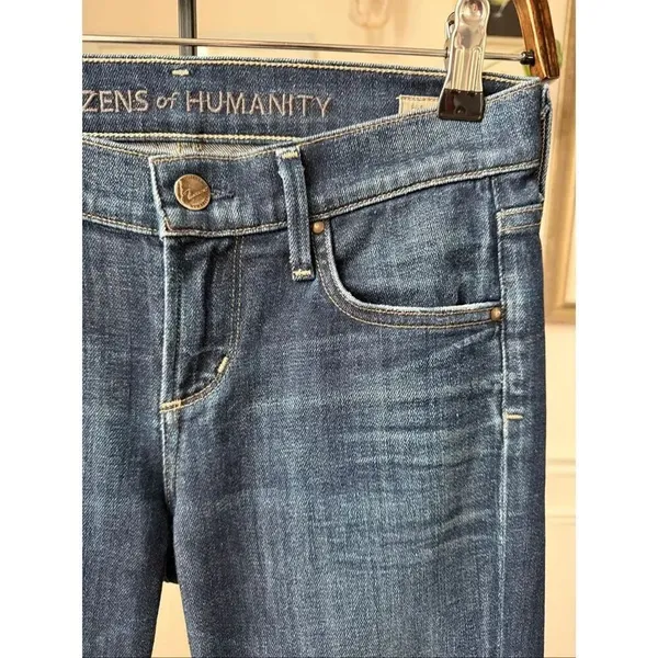 Citizens of Humanity Ava Low Rise Straight Leg Jeans 25 - Image 3