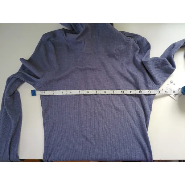 Free‎ People Movement Graphite Ribbed Hooded Long Sleeve Top OB2360211 NWT - Image 7