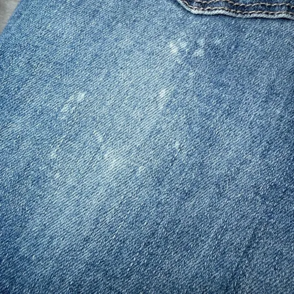 Judy Blue Womens Size 7/28 Skinny Distressed Jeans Bleach Splatter Ripped Denim - Image 12