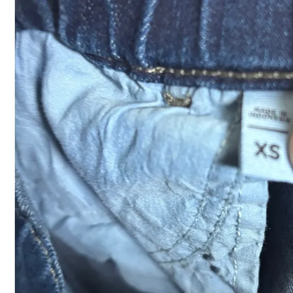 Loft‎ Outlet High Rise Denim Joggers Size XS - Image 8