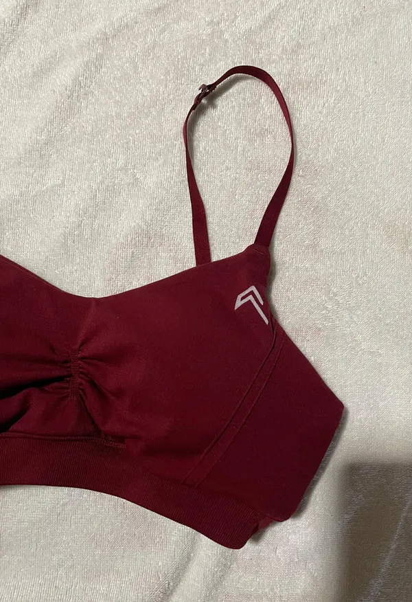 Oner Active EFFORTLESS MICRO BRALETTE Color: Rosewood - Image 10