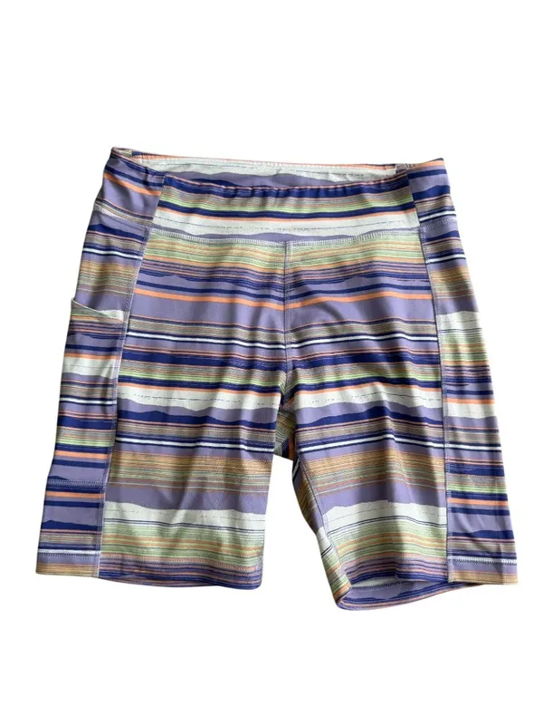 COLUMBIA Women’s Striped Bike Shorts Size XL - Image 6