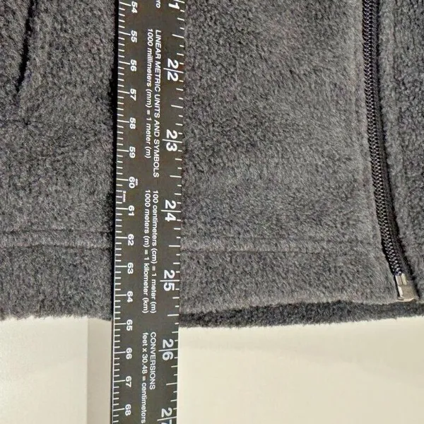 Columbia Sportswear Jacket Women’s LP Gray Full Zip Fleece Warm Soft - Image 10