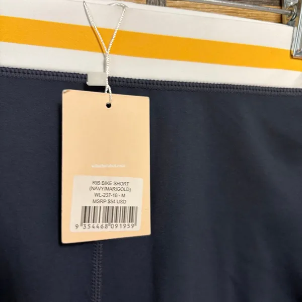 Willo Navy Biker Shorts‎ Size Medium Blue - Image 4