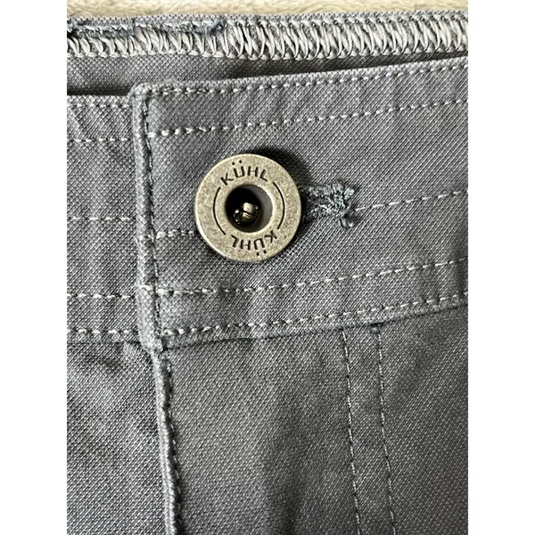 Kuhl Resistor Kraft Pant Size 4 Gray‎ Hiking Trail Outdoor Utility Granola Girl - Image 6