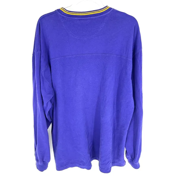 NFL Minnesota Vikings Purple Long Sleeve Shirt Unisex XL Graphic Tee Fan Gear - Image 4
