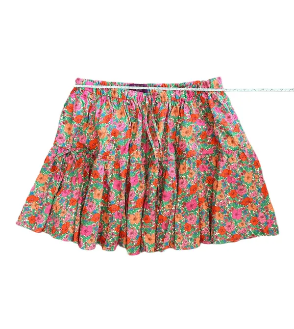 J.Crew Tiered Mini Skirt in Liberty®Pink Meadow Song Fabric - Image 3