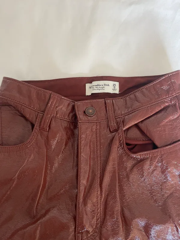 Abercrombie Leather Pants - Image 5
