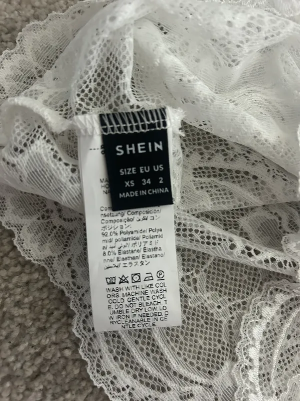 lace halter top - Image 3