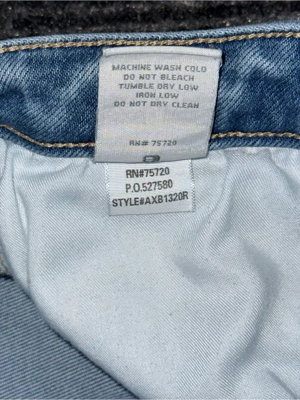 Buckle BKE Billie Slim Fit High Rise Bootcut Stretch Jeans 26 x 31.5 Distressed - Image 10