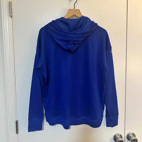 Under Armour | NFL Combine Authentic NY Giants‎ Navy Blue Full Zip Hoodie, L - Image 2